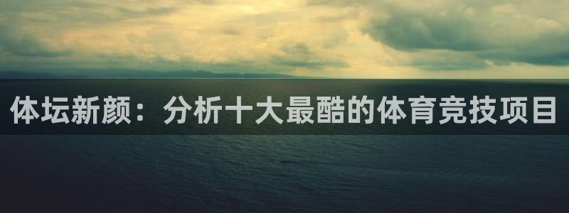 z66体育是怎么回事：体坛新颜：分析十大最酷的体育竞技项目